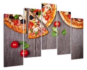Pizza - obraz (Obraz 125x90cm)