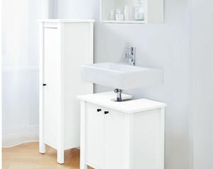 LIVARNO LIVING Kúpeľňová skrinka STOCKHOLM LANDHAUS, biela (100321403)
