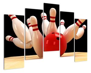 Bowling - obraz (Obraz 125x90cm)