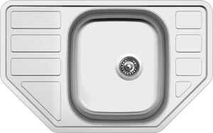 Nerezový drez Sinks CORNO 770 V matný