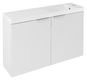 Sapho Sapho, LATUS X umývadlová skrinka 78,8x50x22cm, biela, LT110-SET01