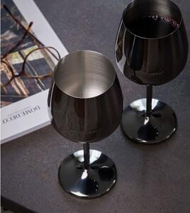 ECHTWERK Súprava oceľových pohárov, 0,5 l (čierna, 2-dielna súprava) (100309401)