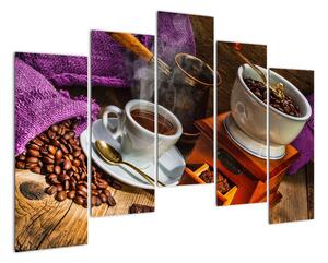 Kávový mlynček - obraz (Obraz 125x90cm)