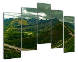 Panorama krajiny - obraz (Obraz 125x90cm)