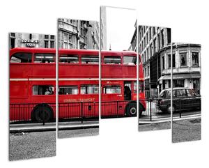 Ulice v Londýne - obraz (Obraz 125x90cm)