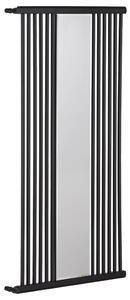 CERANO - Kúpeľňový radiátor Maximus - bočné pripojenie - 735W - čierna matná - 1510x740 mm