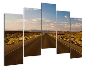 Panorama cesty - obraz (Obraz 125x90cm)