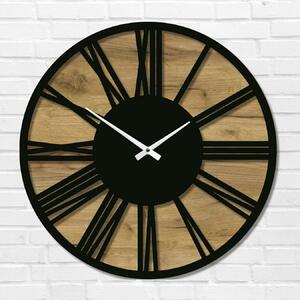 Karlsdesign.sk - Drevené nástenné hodiny - LUNA II - 30cm - Biela