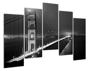 Most cez rieku - obraz (Obraz 125x90cm)