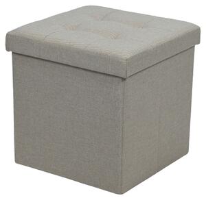 ÚLOŽNÝ BOX NA SEDENIE, textil, kompozitné drevo, 38/38/38 cm Carryhome - Kreslá
