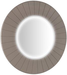 Sapho Sapho, LUMIRO STRIP guľaté zrkadlo s LED osvetlením v ráme, priemer 90cm, agila, LR950-4343S