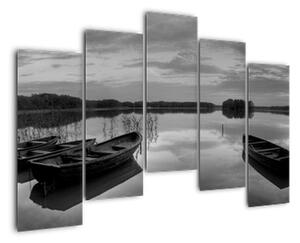 Panorama jazera - obraz (Obraz 125x90cm)