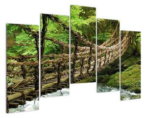Obraz - most v prírode (Obraz 125x90cm)