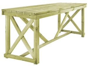 Záhradný stôl 160x79x75 cm, drevo