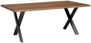 JEDÁLENSKÝ STÔL, akácia, farba vlašského orecha, 200/100/76 cm P & B - Online Only jedálne, Online Only