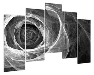 Abstraktné ruže, obrazy (Obraz 125x90cm)