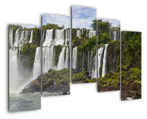 Panorama vodopádov - obrazy (Obraz 125x90cm)