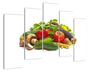 Zmes zeleniny, obraz (Obraz 125x90cm)