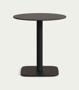 DINA ALL BLACK bistro stôl Kruh 73 x 68 x 68