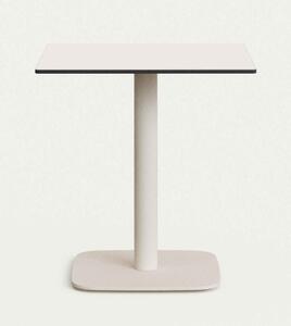 DINA ALL WHITE bistro stôl Štvorec 73 x 68 x 68