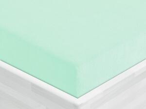 Froté napínacie prestieradlo FR-034 Mintové 200 x 200 - výška 20 cm