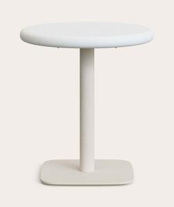 DINA WHITE CEMENT bistro stôl Kruh 74 x 70 x 70