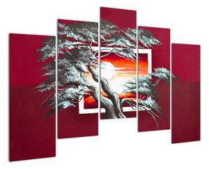 Obraz stromu na stenu (Obraz 125x90cm)