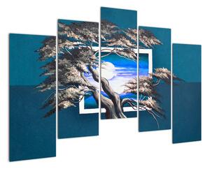Obraz stromu na stenu (Obraz 125x90cm)