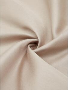 Béžové obliečky z bavlneného saténu 200x135 cm Comfort - Westwing Collection