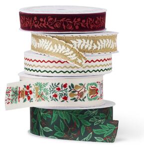 Vianočná stuha Willowberry – set 5 ks