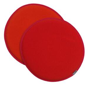Vitra Sedák na stoličku Seat Dot, poppy red-orange