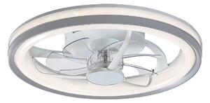 Rabalux 98071335 LED ventilátor s osvetlením Fanricius | 40W integrovaný LED zdroj | 2200lm | 3000+4000+6500K
