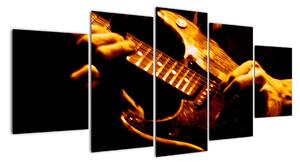 Obraz elektrické gitary (Obraz 150x70cm)