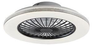 Rabalux 98071330 LED ventilátor s osvetlením Dalfon2 | 48W integrovaný LED zdroj | 3100lm | 3000-6500K