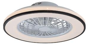 Rabalux 98071331 LED ventilátor s osvetlením Dalfon2 | 48W integrovaný LED zdroj | 2800lm | 3000-6500K