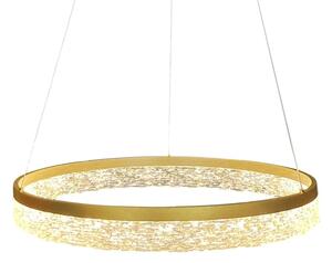 LED luster na lanku GALA LED/25W/230V pr. 50 cm zlatý