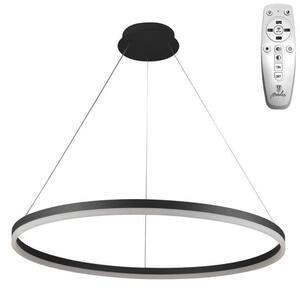 Brilagi - LED stmievateľný luster na lanku CIRCLE LED/55W/230V 3000-6500K čierna+DO