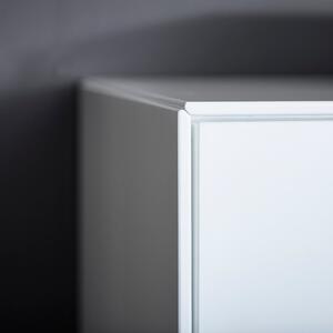 Bielo-čierna vysoká komoda 91x111 cm Edge by Hammel - Hammel Furniture