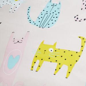 Detské obliečky 200x135 cm Cute Cats - Catherine Lansfield