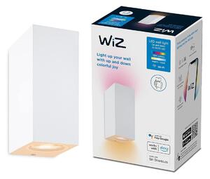 Wiz Colors 8719514554597 nástenné svietidlo 2xGU10 | 2x5W | 345lm | 2200-6500K | RGB - biela