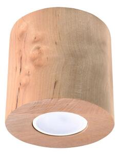 Sollux SL.0492 - Bodové svietidlo ORBIS 1xGU10/10W/230V drevo