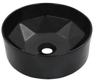 Umývadlo 36x14 cm keramické čierne