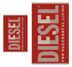 SADA FROTÉ UTERÁKOV, červená Diesel - Kúpeľňový textil, Online Only