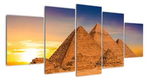 Obraz pyramíd (Obraz 150x70cm)