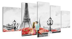 Obraz Paríža (Obraz 150x70cm)