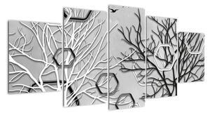 Obraz stromov (Obraz 150x70cm)