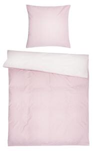 Castell Flanelová posteľná bielizeň, bledoružová, 140 x 200 cm, 70 x 90 cm (140 x 200 cm, 70 x 90 cm ) (100243761)