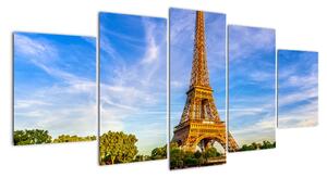 Obraz: Eiffelova veža, Paríž (Obraz 150x70cm)