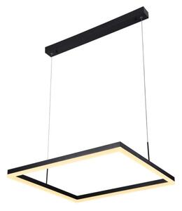 LED Stmievateľný luster na lanku LED/55W/230V 3000-6500K + diaľkové ovládanie
