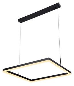 LED Stmievateľný luster na lanku LED/55W/230V 3000-6500K + diaľkové ovládanie